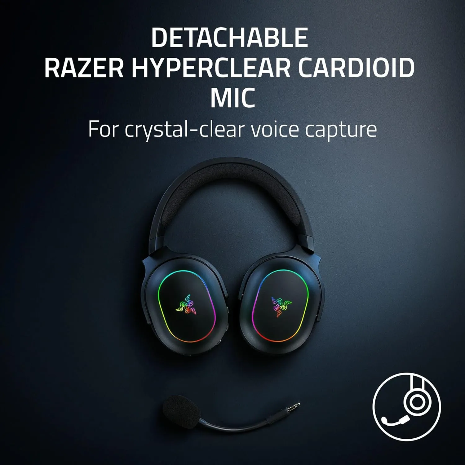 Razer Barracuda X Chroma Wireless Multi-Platform Gaming Headset (Black) overview 1