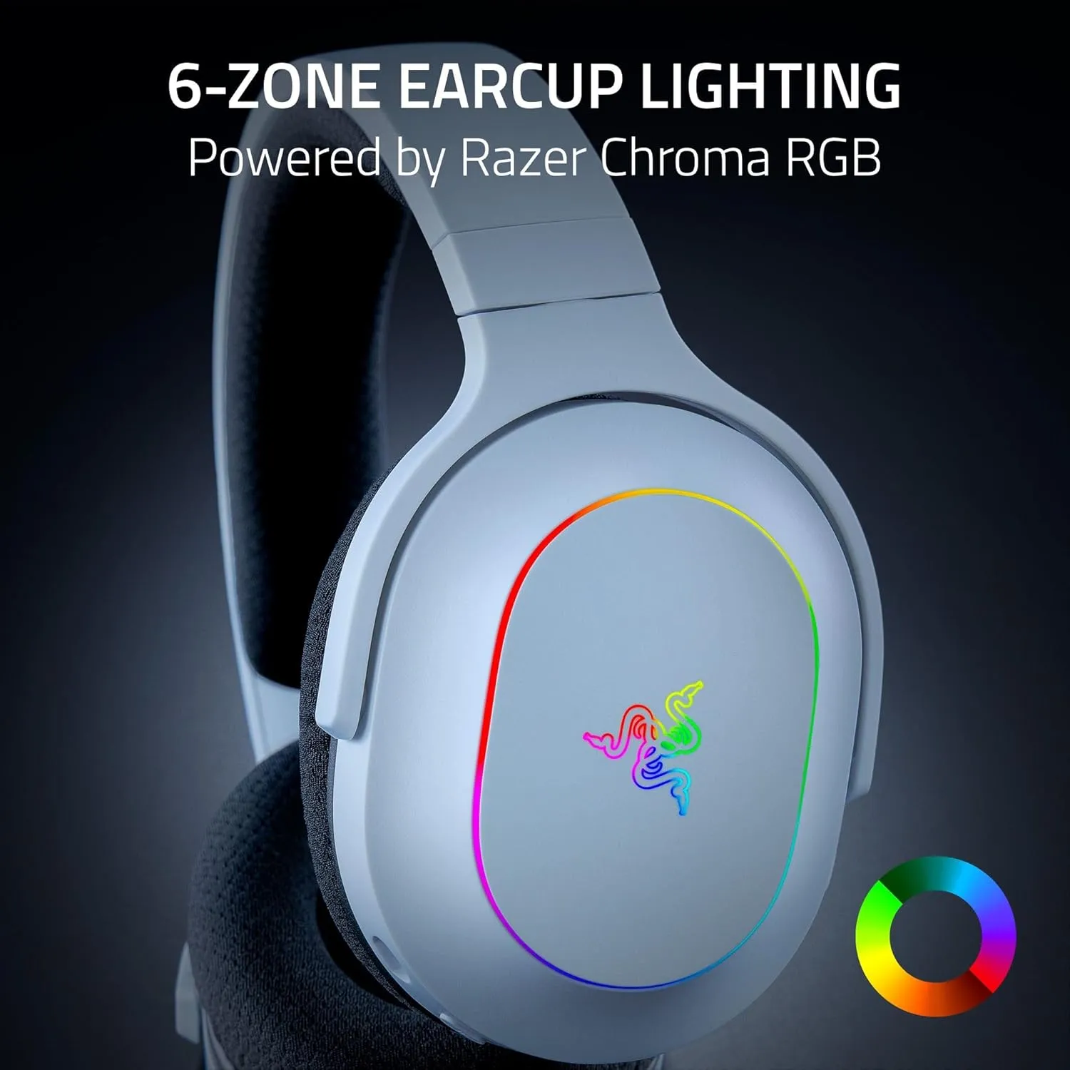 Razer Barracuda X Chroma Wireless Multi-Platform Gaming Headset (White) overview 3