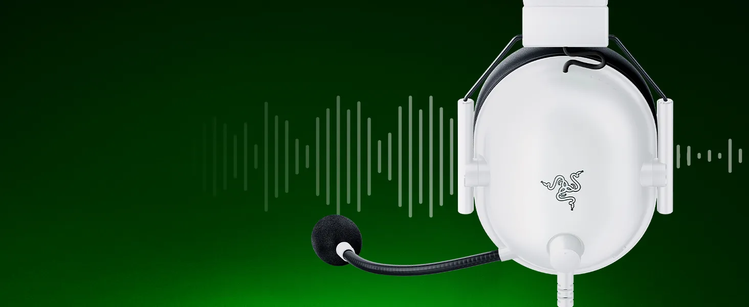 Razer BlackShark V2 X Xbox Gaming Headset: 50mm Drivers - Cardioid Mic - Lightweight - Comfortable, Noise Isolating Earcups - for Xbox Series X, Series S, PS5, PC, Switch via 3.5mm Audio Jack - White overview 4