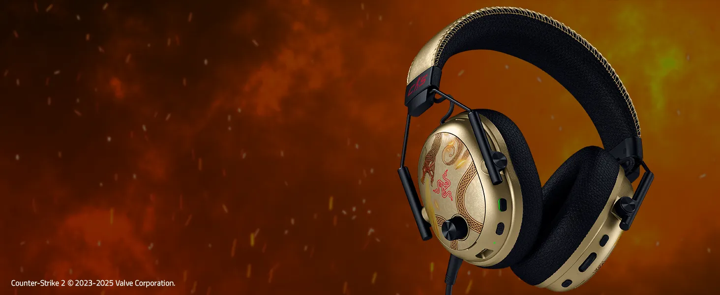 Razer BlackShark V3 Pro Wireless ANC Gaming Headset (Counter-Strike 2 Edition) overview 1