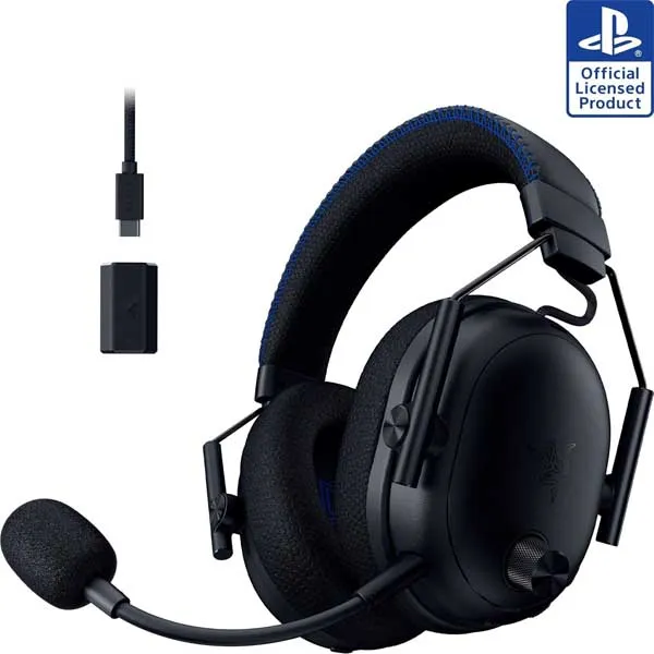 Razer BlackShark V3 Pro Wireless ANC Gaming Headset for Playstation (Black)
