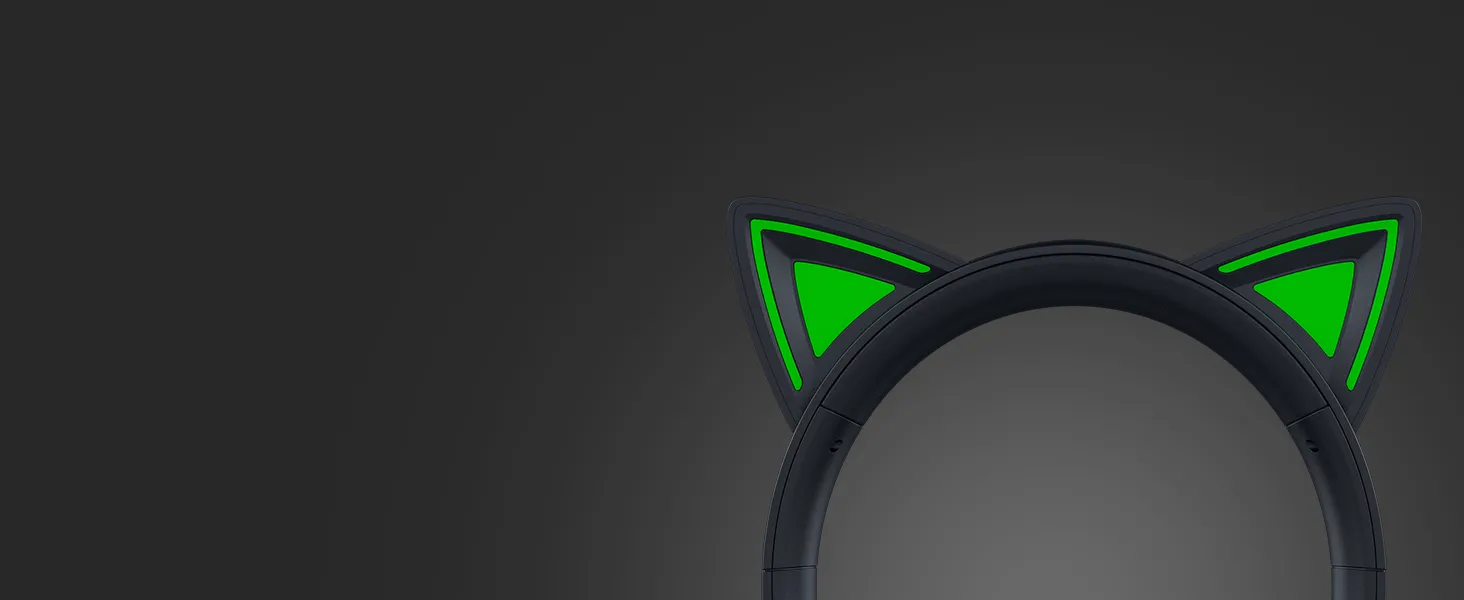 Razer Kraken Kitty V3 X Wired Gaming Headphone (Black) overview 3