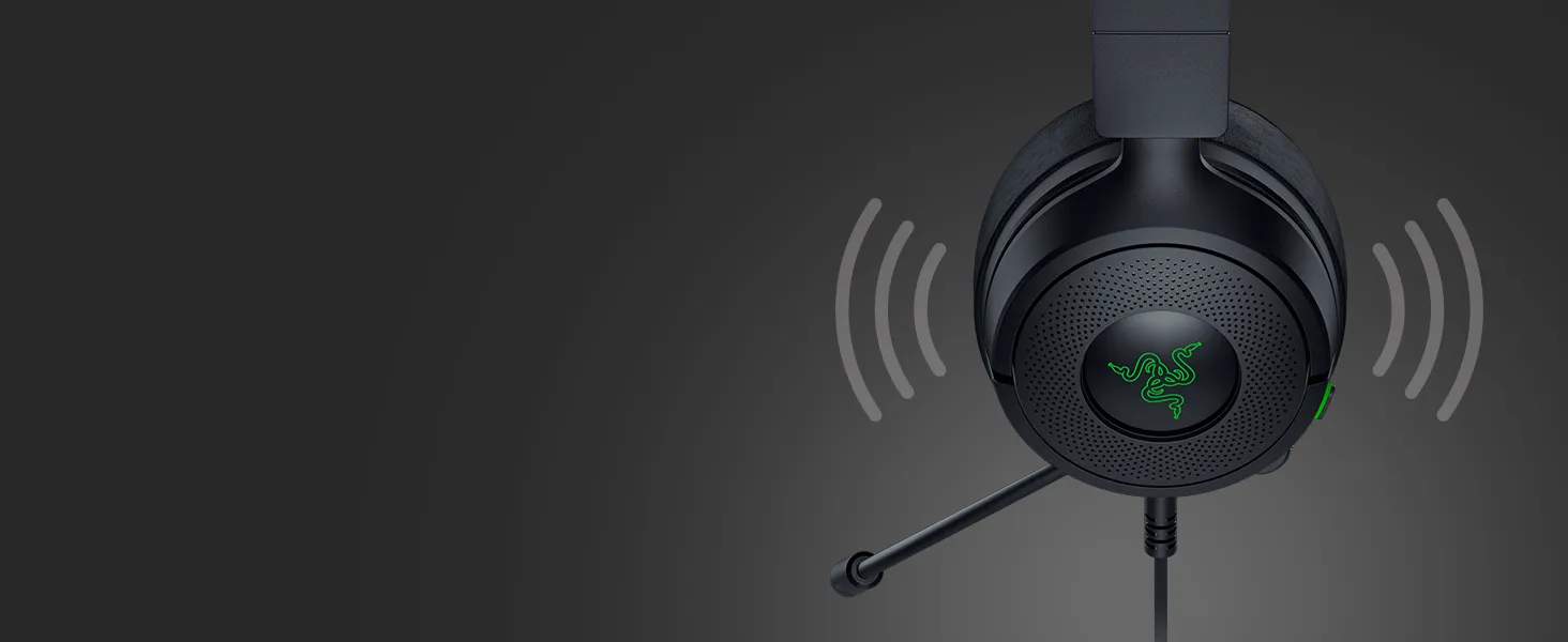 Razer Kraken Kitty V3 X Wired Gaming Headphone (Black) overview 6