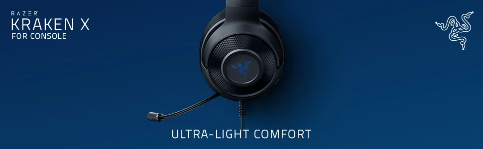 Razer Kraken X For Console Gaming Headset overview 1