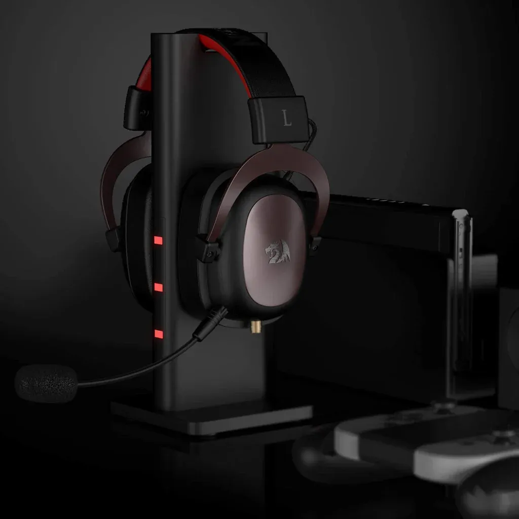 Redragon H510 Zeus 2 Wired Gaming Headset - 7.1 Surround Sound (Black) overview 7