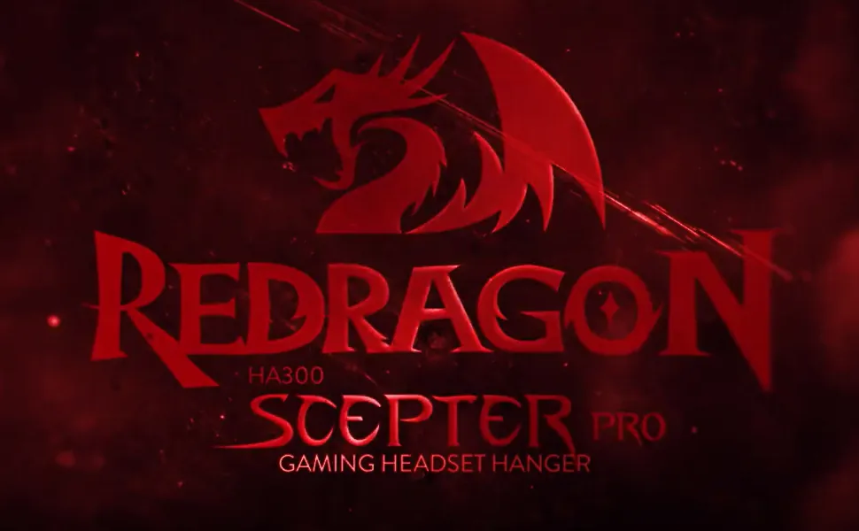 Redragon Scepter PRO HA300 Headphone Stand overview 1