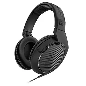 Sennheiser HD 200 PRO Professional Over Ear Wired Headphones | Soft Ear Cushions & Adjustable Headband | 6.4mm Jack | Ideal for Gaming, Electronic Piano, Mobile, Laptop & Mixing Consoles | Black overview 3