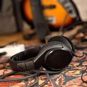 Sennheiser HD 200 PRO Professional Over Ear Wired Headphones | Soft Ear Cushions & Adjustable Headband | 6.4mm Jack | Ideal for Gaming, Electronic Piano, Mobile, Laptop & Mixing Consoles | Black overview 5