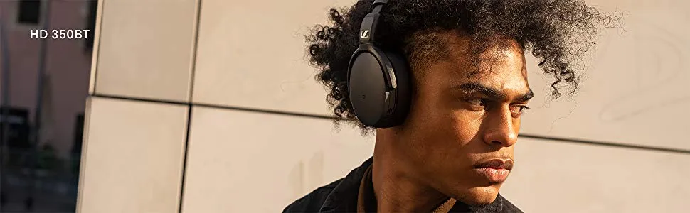 Sennheiser HD 350BT Wireless Bluetooth Headphone overview 1