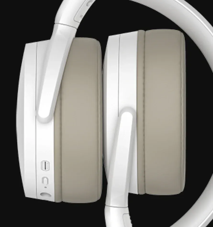 Sennheiser HD 450BT Wireless ANC Headphones White overview 4