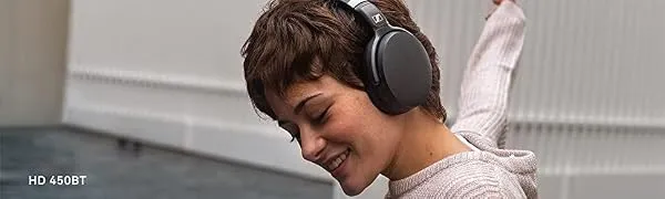 Sennheiser HD 450BT Wireless ANC Headphones overview 1