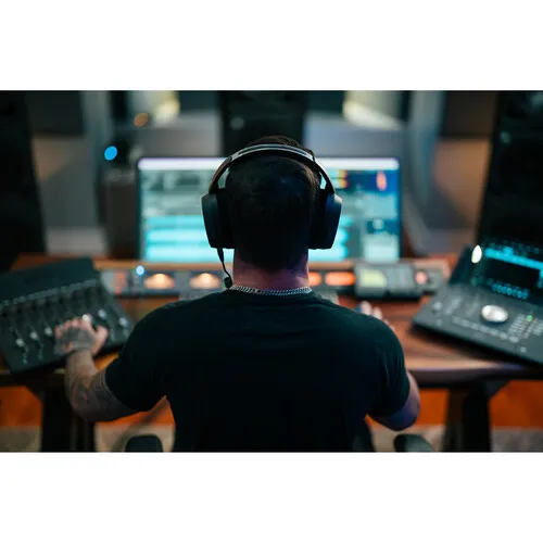 Sennheiser HD 490 Pro Professional Reference Studio Over ear Headphones (Black) overview 4