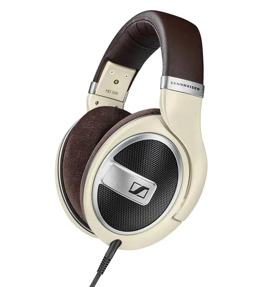 Sennheiser HD 599 Open‑Back Audiophile Headphones, German-Irish Craftsmanship, Wide Soundstage, Detachable Cables, Ergonomic acoustic refinement design, Comfort-Fit for Gaming, 2‑Year Warranty overview 6
