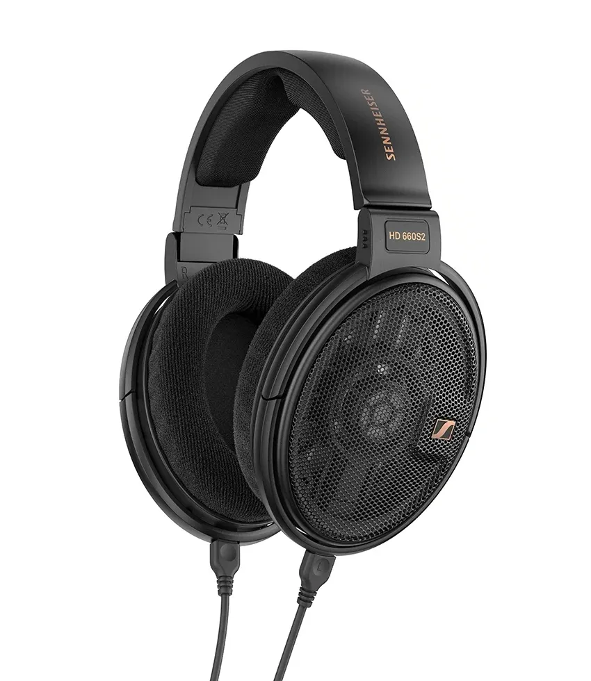 Sennheiser HD 660S2 Wired Audiophile Stereo Headphones with Relaxed, high-Fidelity Sound Wired (Black, Over the Ear) overview 1