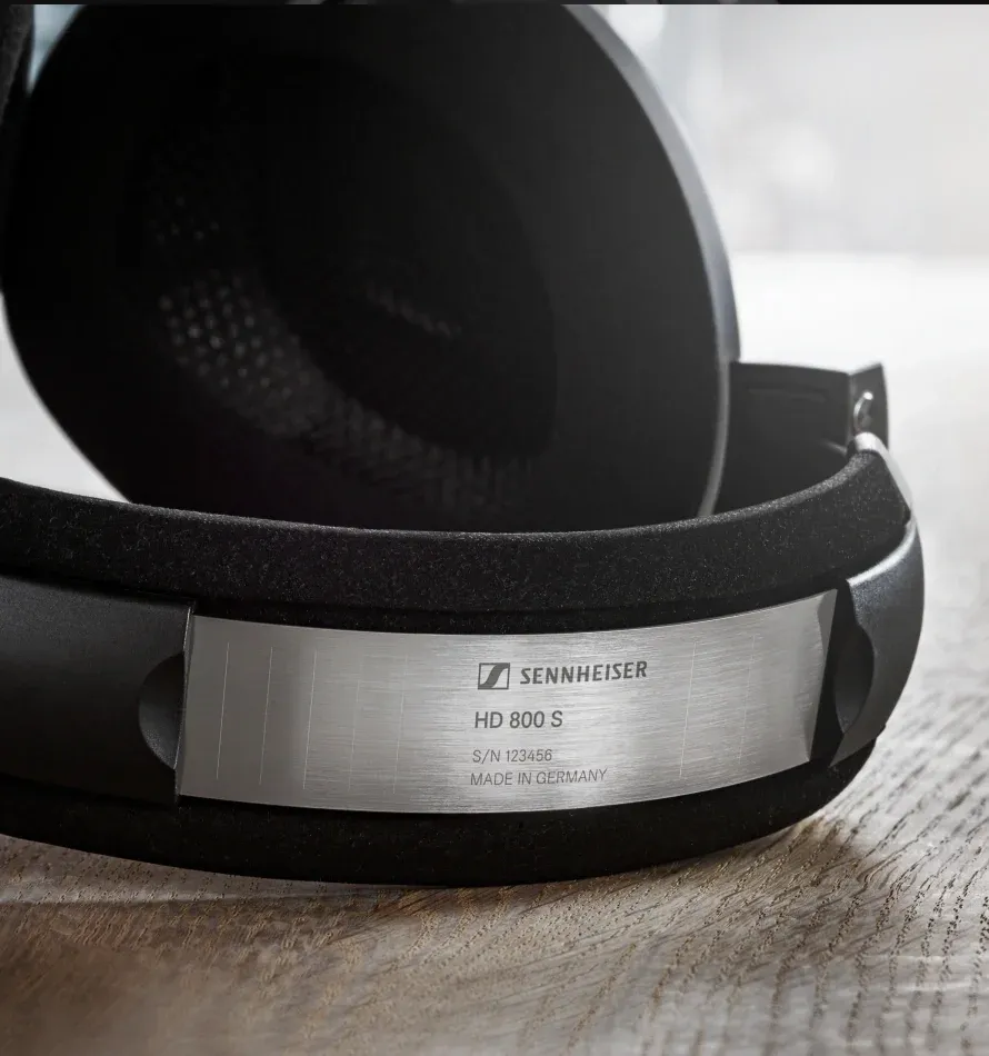 Sennheiser HD 800S Open-Back Hi-Res Audiophile Headphones, German Precision, 56mm Ring Radiator Drivers overview 3