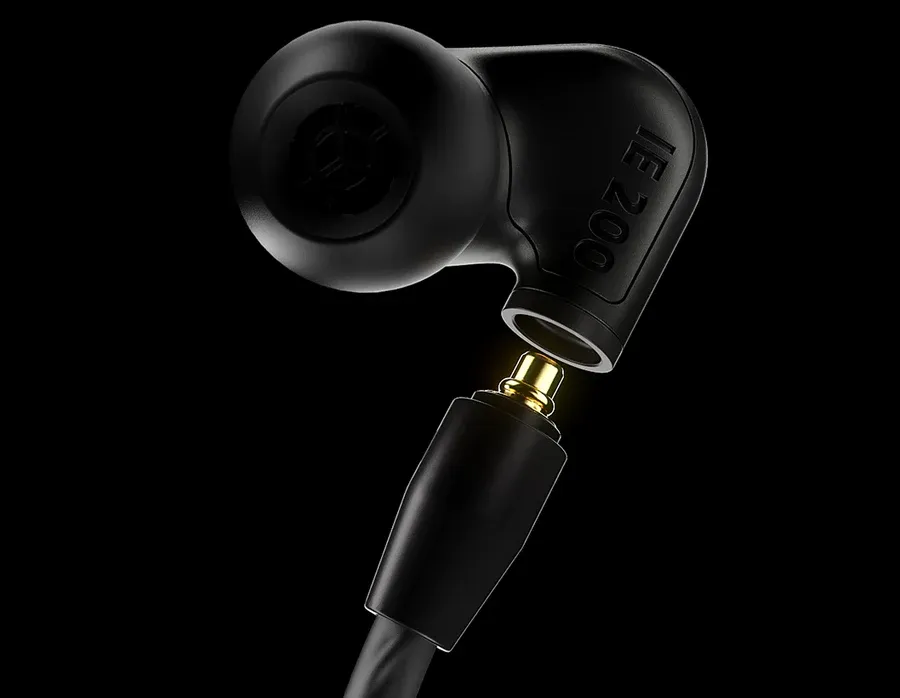 Sennheiser IE 200 in-Ear Audiophile Headphones, German Design, 7mm Wide Band Driver, Detachable MMCX Cable, Flexible Ear Hooks, Balanced Tuning overview 3