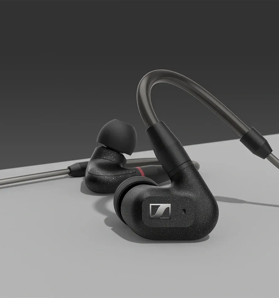 Sennheiser IE 300 Hi-Res Audiophile in Ear Wired Headphones, German Design,7Mm XWB Driver, Detachable MMCX Cable, Black overview 1