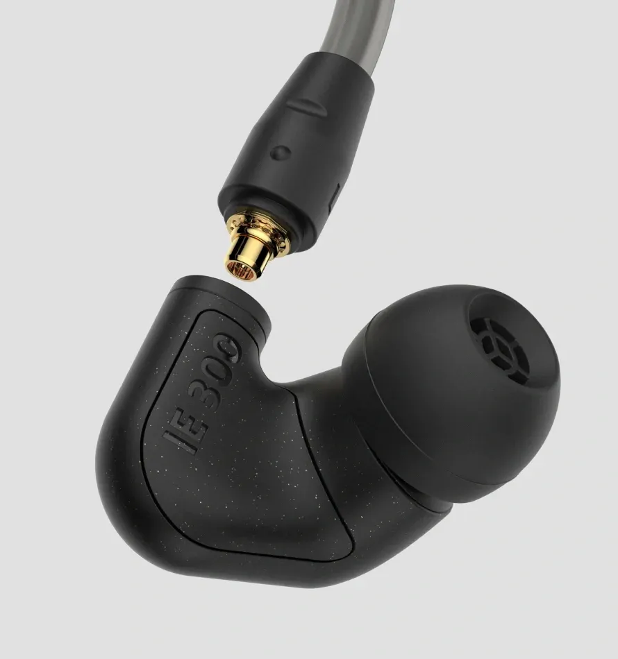 Sennheiser IE 300 Hi-Res Audiophile in Ear Wired Headphones, German Design,7Mm XWB Driver, Detachable MMCX Cable, Black overview 4