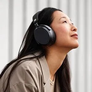Sennheiser MOMENTUM 4 ANC Wireless Over Ear Headphones Black overview 2