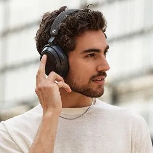 Sennheiser MOMENTUM 4 ANC Wireless Over Ear Headphones Black overview 3