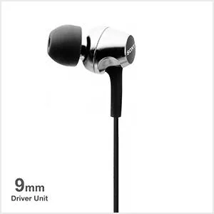 Sony MDR-EX155AP Wired in Ear Headphone with Mic - Black overview 3