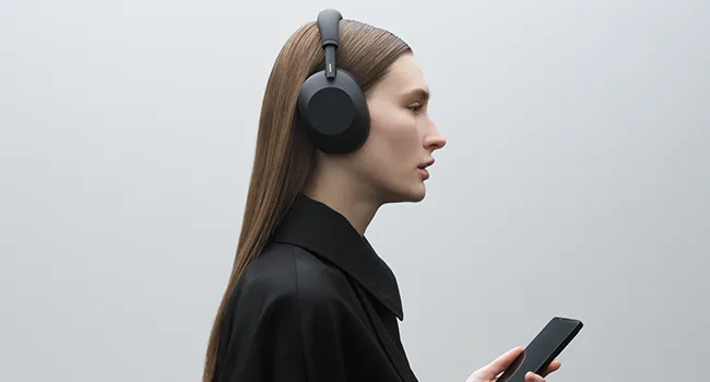 Sony WH-1000XM6 The Best Wireless Noise Canceling Headphones (Midnight Blue) overview 5
