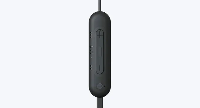 Sony WI-C100 Wireless Headphones in-Ear Bluetooth Headset with mic for Phone Calls (Black) overview 6