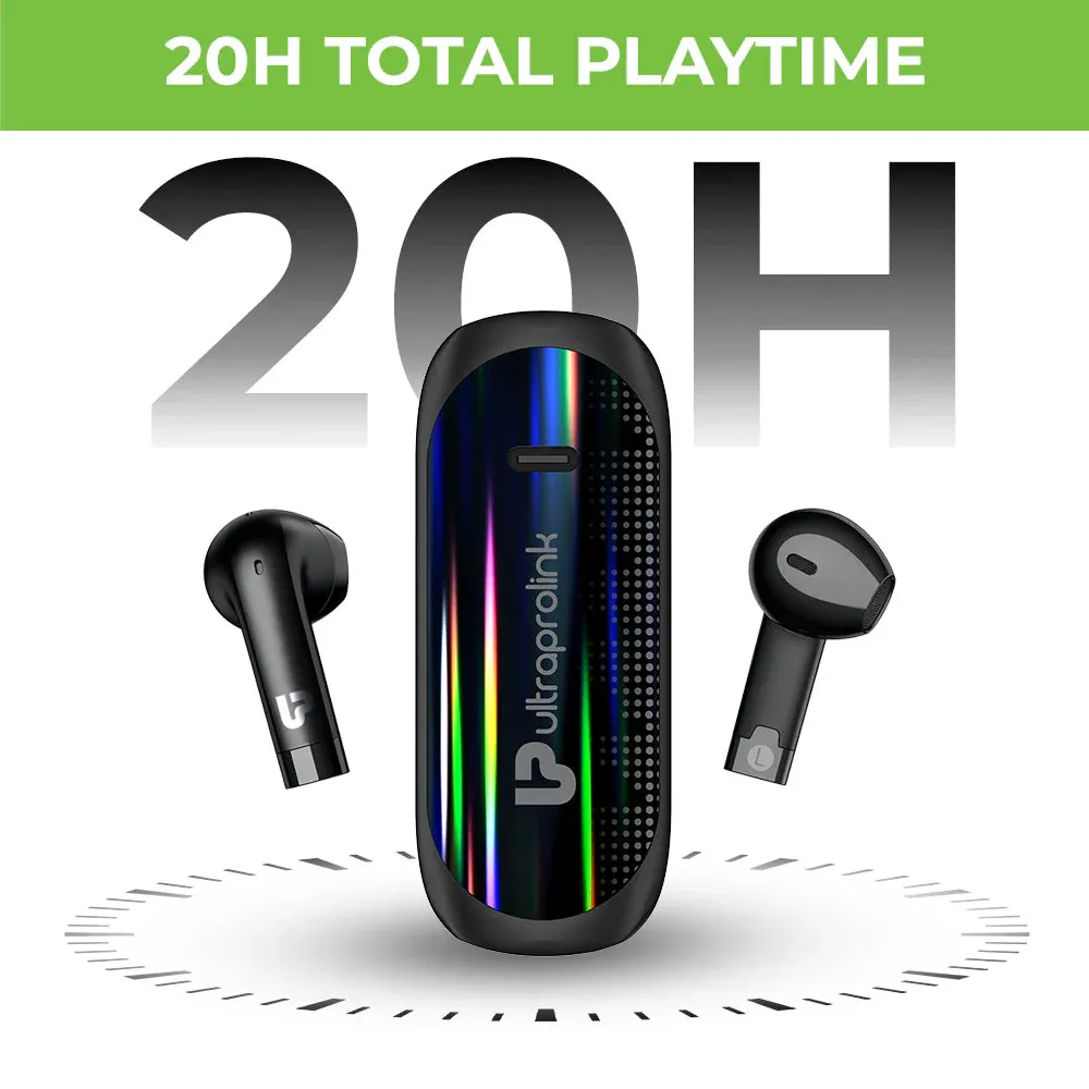 ULTRAPROLINK TWS Earbuds Swag Infinity - Black overview 4