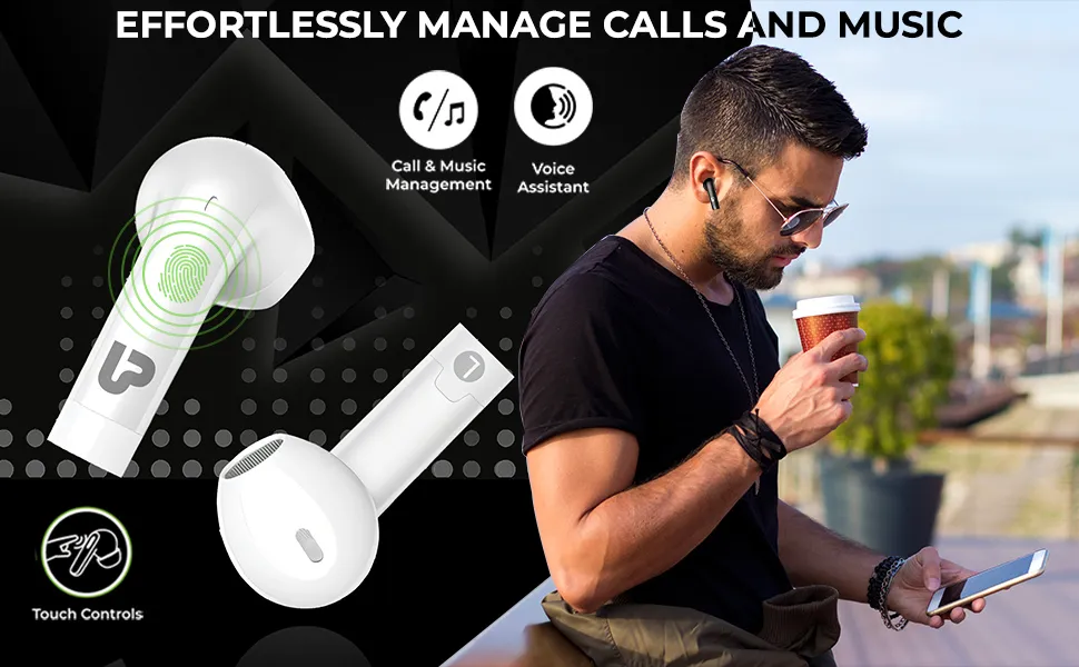 ULTRAPROLINK TWS Earbuds Swag Infinity - White overview 4