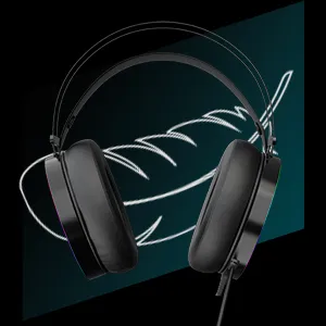 Zebronics Zeb-Blitz USB Gaming Wired Headphone (Black) overview 8