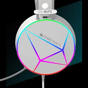 Zebronics Zeb-Blitz USB Gaming Wired Headphone (Black) overview 9