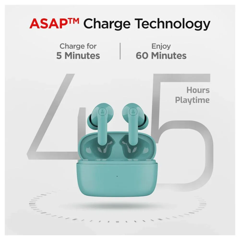 boAt Airdopes 138 Pro Bluetooth in Ear Earbuds TWS (Mint Cascade) overview 3
