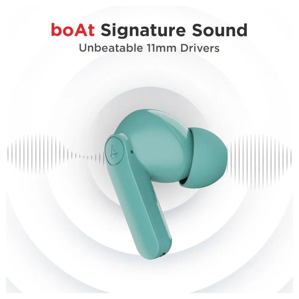 boAt Airdopes 138 Pro Bluetooth in Ear Earbuds TWS (Mint Cascade) overview 4