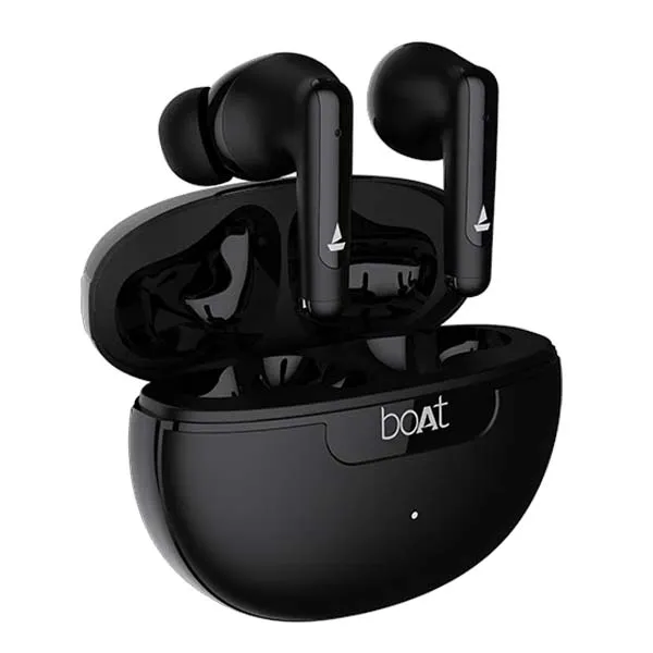 boAt Airdopes 161 ANC TWS Earbuds w/ 32 dB ANC (Black)