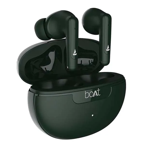 boAt Airdopes 161 ANC TWS Earbuds w/ 32 dB ANC (Green)