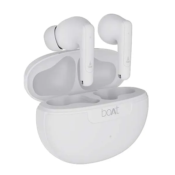 boAt Airdopes 161 ANC TWS Earbuds w/ 32 dB ANC (White)