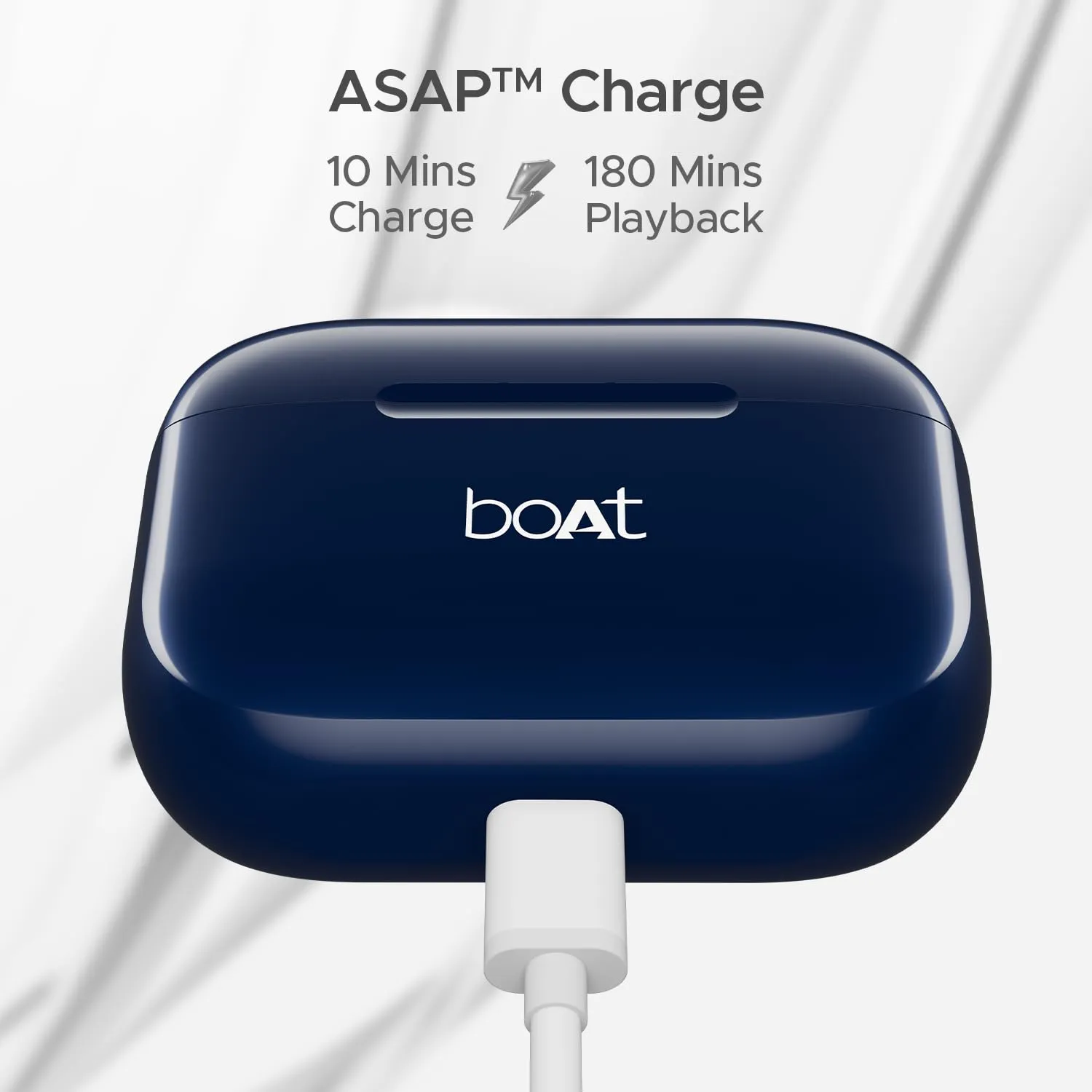boAt Airdopes 163/161 in Ear Earbuds TWS with 40 HRS Battery (Cool Sapphire) overview 3