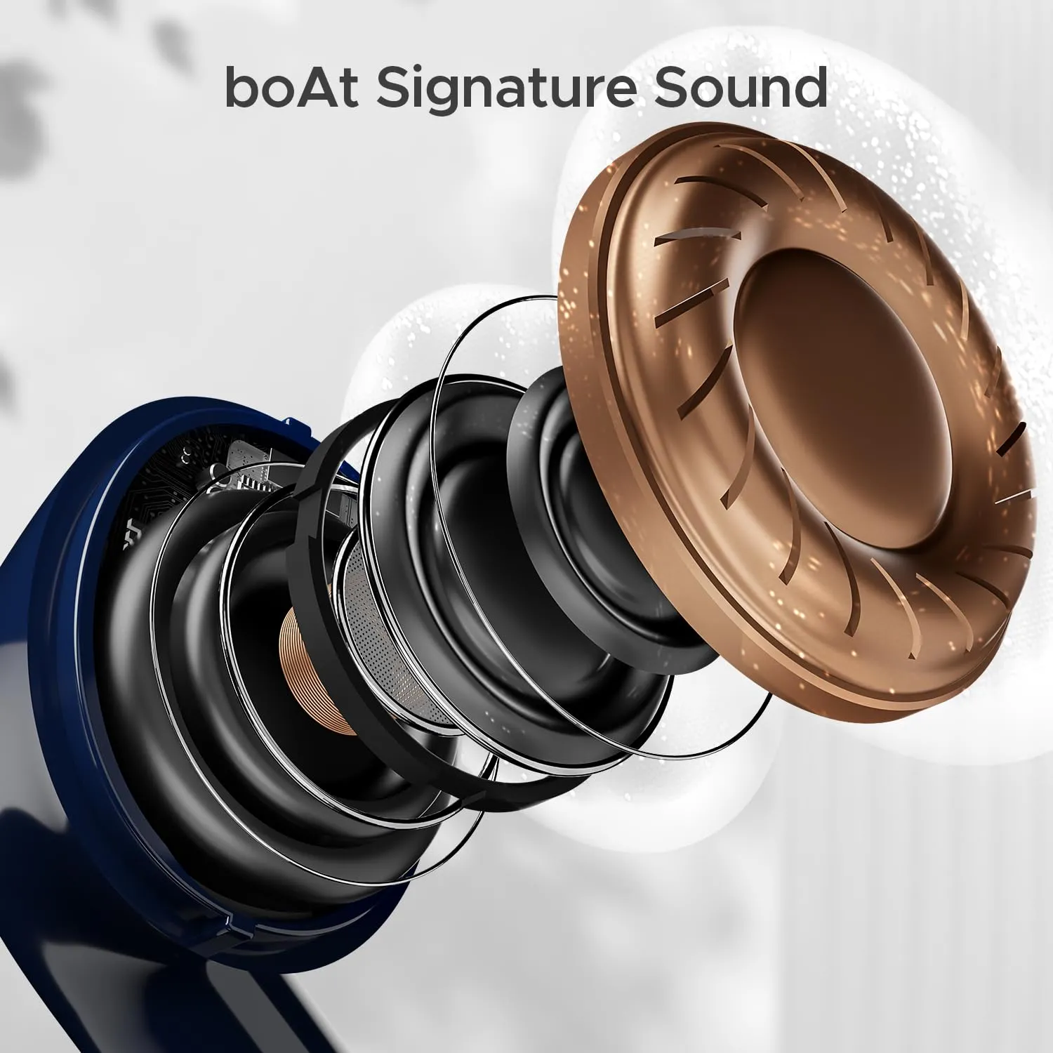boAt Airdopes 163/161 in Ear Earbuds TWS with 40 HRS Battery (Cool Sapphire) overview 5