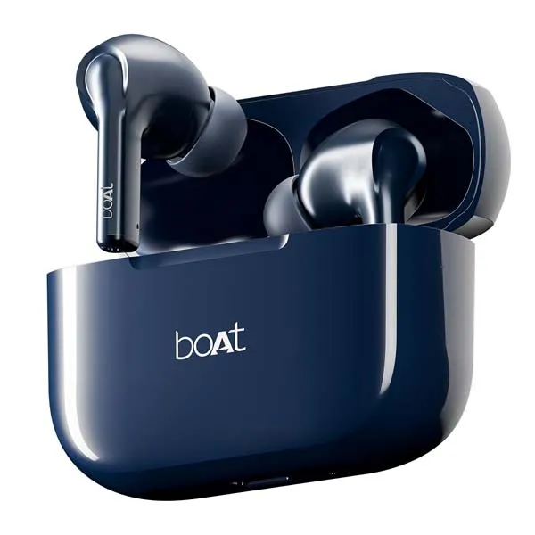 boAt Airdopes 163/161 in Ear Earbuds TWS with 40 HRS Battery (Cool Sapphire)