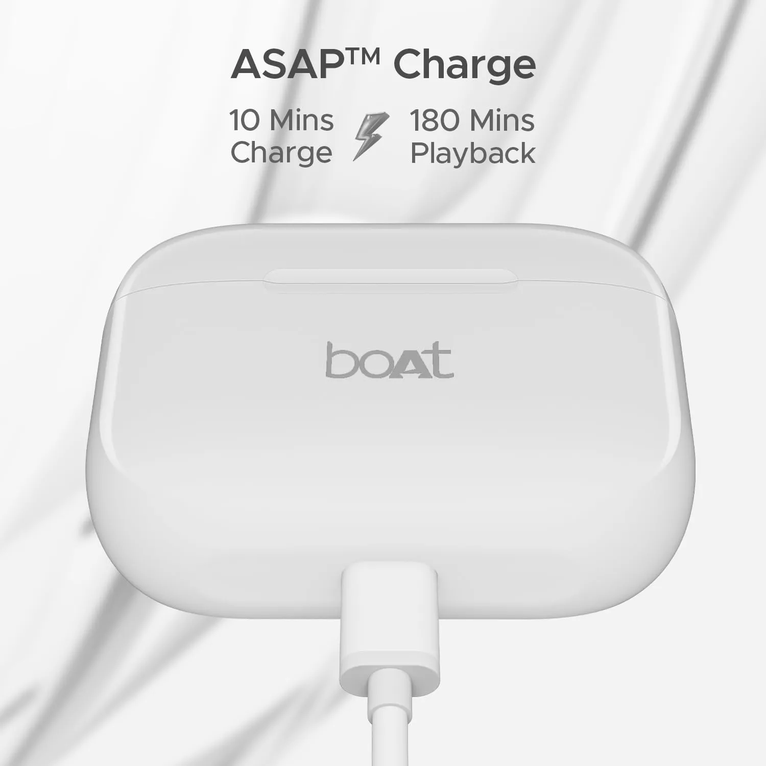 boAt Airdopes 163/161 in Ear Earbuds TWS with 40 HRS Battery (Pearl White) overview 3