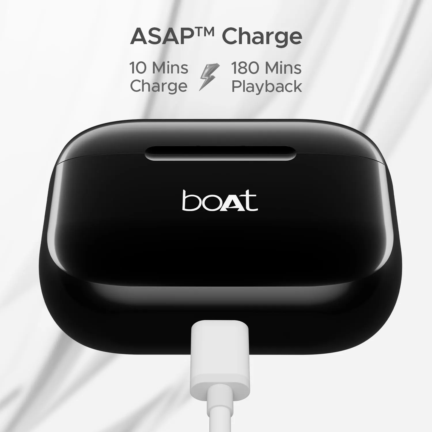 boAt Airdopes 163/161 in Ear Earbuds TWS with 40 HRS Battery (Pebble Black) overview 3