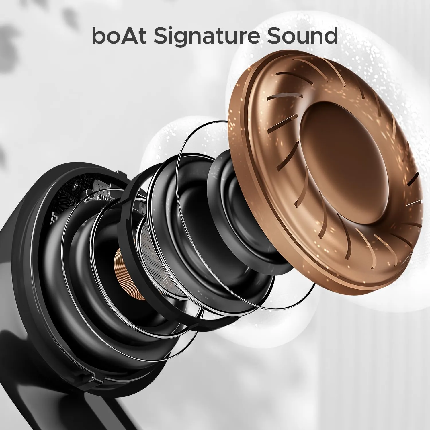 boAt Airdopes 163/161 in Ear Earbuds TWS with 40 HRS Battery (Pebble Black) overview 5
