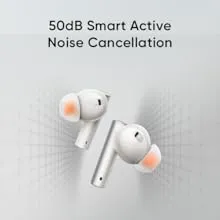 realme Buds Air 6 TWS in Ear Earbuds with 12.4 Mm Deep Bass Driver, 40 Hours Play Time, Fast Charge,50 Db ANC,Lhdc 5.0, 55 Ms Low Latency, Ip55 Dust & Water Resistant, Bluetooth V5.3 (Forest Green overview 3