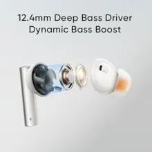 realme Buds Air 6 TWS in Ear Earbuds with 12.4 Mm Deep Bass Driver, 40 Hours Play Time, Fast Charge,50 Db ANC,Lhdc 5.0, 55 Ms Low Latency, Ip55 Dust & Water Resistant, Bluetooth V5.3 (Forest Green overview 4