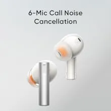 realme Buds Air 6 TWS in Ear Earbuds with 12.4 Mm Deep Bass Driver, 40 Hours Play Time, Fast Charge,50 Db ANC,Lhdc 5.0, 55 Ms Low Latency, Ip55 Dust & Water Resistant, Bluetooth V5.3 (Forest Green overview 5
