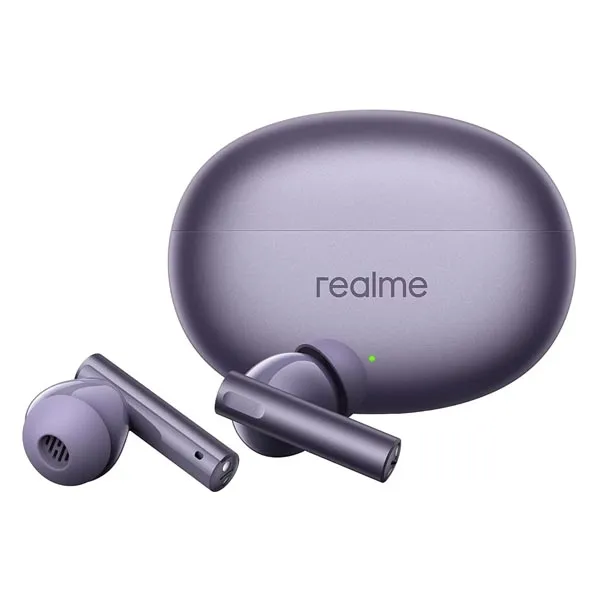 realme Buds Air 6 TWS in Ear Earbuds with 12.4 Mm Deep Bass Driver, 40 Hours Play Time, Fast Charge,50 Db ANC,Lhdc 5.0, 55 Ms Low Latency, Ip55 Dust & Water Resistant, Bluetooth V5.3 (Flame Silver)