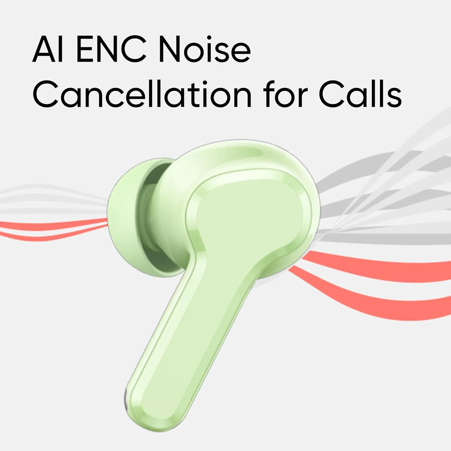 realme Earbuds T110 with Ai Enc for Calls, Upto 38 Hours of Playback and Fast Charging Bluetooth in Ear Headset (Country Green) overview 2