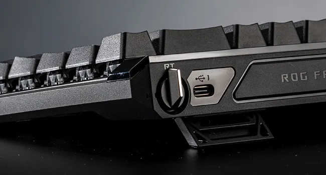 ASUS ROG Falchion Ace HFX 65 Analog Gaming Keyboard (Black) overview 5