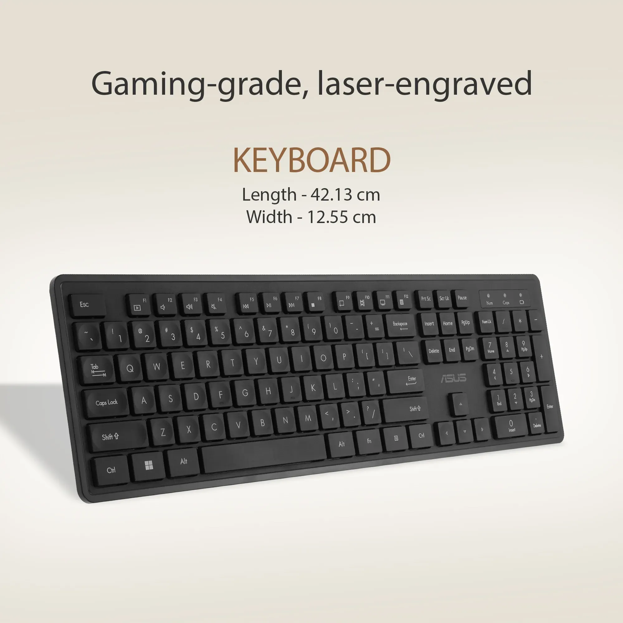 ASUS Wireless Keyboard and Mouse Set CW101-BK overview 4