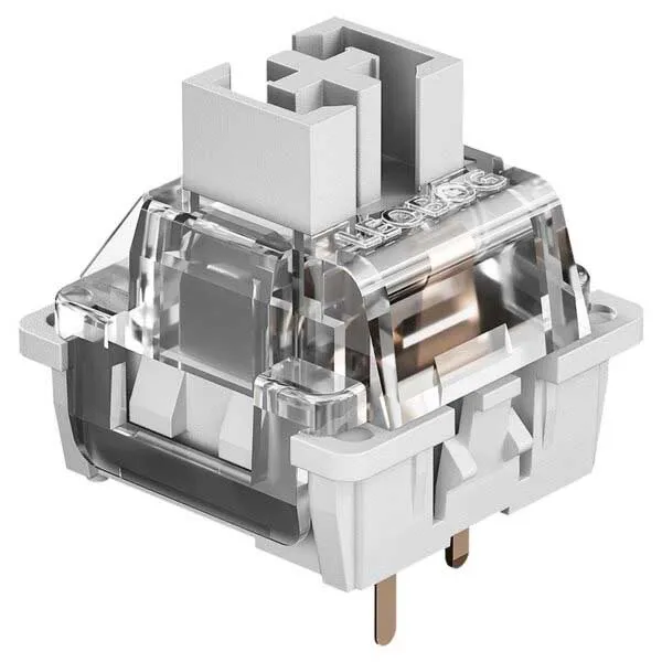 AULA LEOBOG Graywood Switch V3 – Ultra-Smooth, Silent, Pre-Lubed, Hot-Swappable, Ideal for Custom Keyboards – 100pcs (GrWS100)
